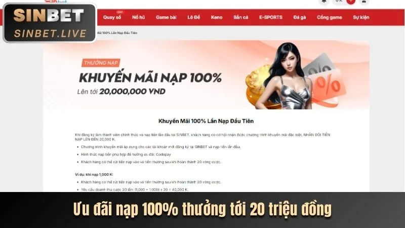 Biểu ngữ khuyến mãi nạp lại hàng ngày/tuần cho cá cược thể thao